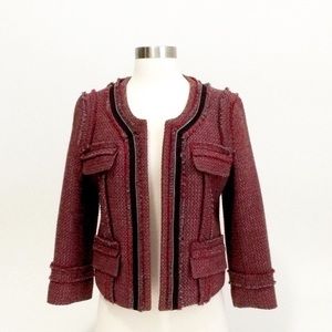 HINGE Seattle Deconstructed Look Wool Blend Blazer